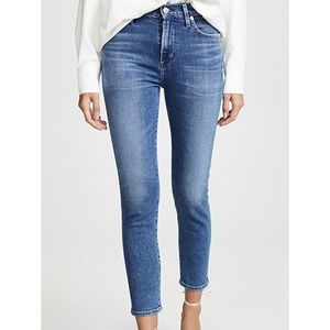 Citizen of Humanity Rocket crop high- rise jeans